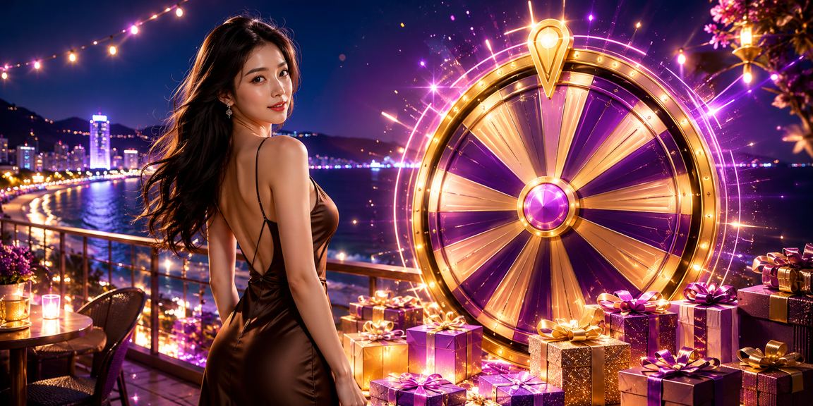 Người dùng tại Quy Nhơn tham gia rút thăm may mắn với điện thoại và ly cà phê trên tay